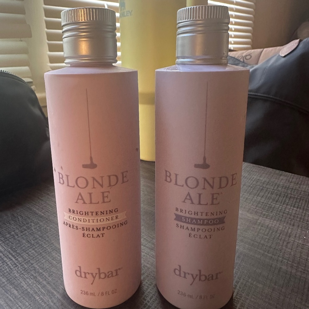 Dry Bar purple shampoo and conditioner